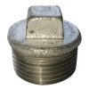 CAP MALE GALVANIZED