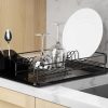 VIOSARP PLATE HOLDER BLACK STRAIGHT CHROME 32X47X9CM - Image 2