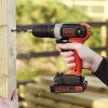 BLACK + DECKER BCD001C1-QW DRILL DRIVER 18V/1.5AH BCD001C1-QW - Image 2