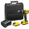 STANLEY SFMCD715D2K-QW - 18V - 2.0 AH BRUSHLESS HAMMER DRILL - Image 2