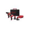 MILWAUKEE IMPACT DRILL & PULSE SCREWDRIVER SET M12FPP2A-402X