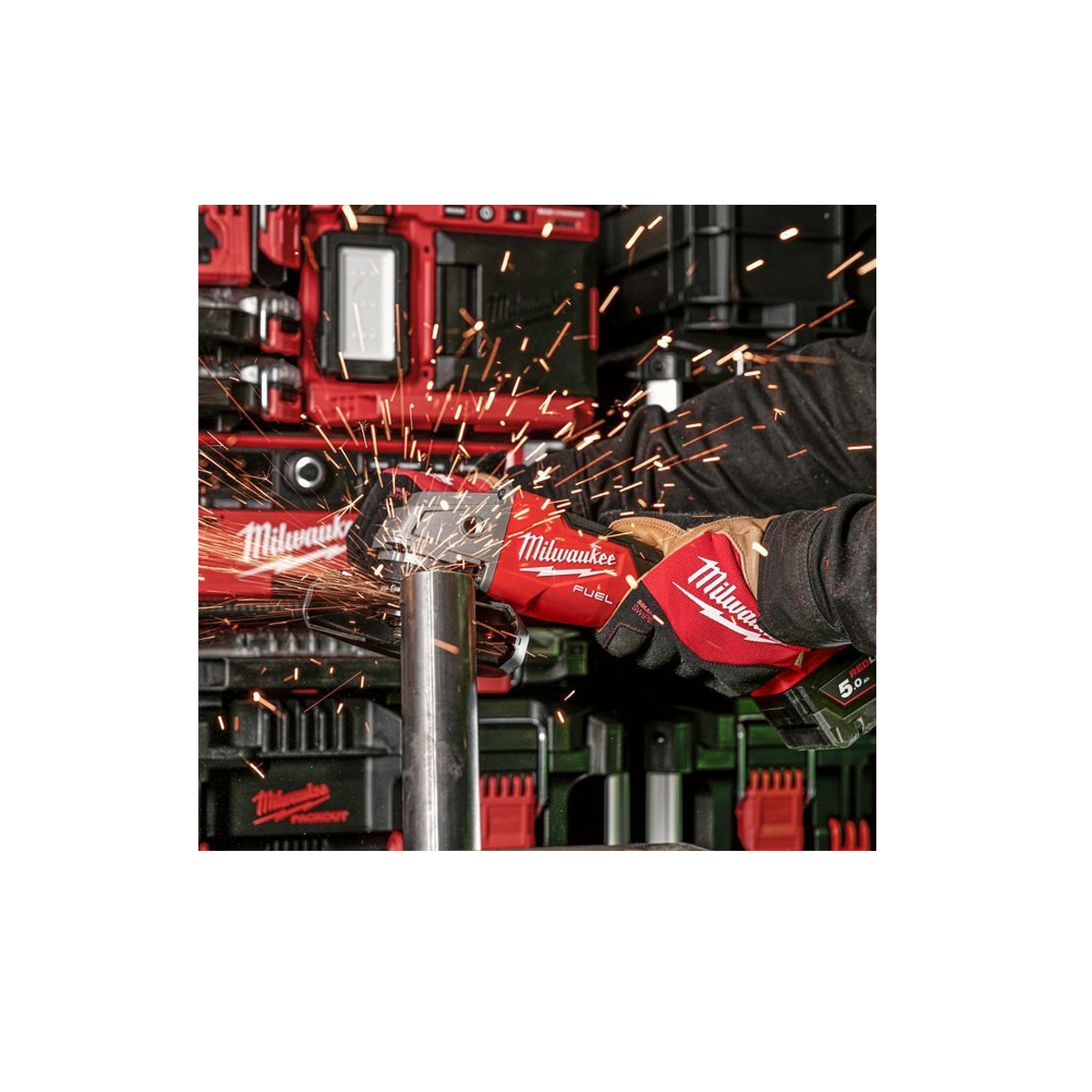 MILWAUKEE ANGLE GRINDER M12FCOT-0 FUEL CUT OFF TOOL 12V - Image 3