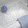 VIOSARP ANTI-SLIP BATH MAT 70X40CM TRANSPARENT STONES - Image 2
