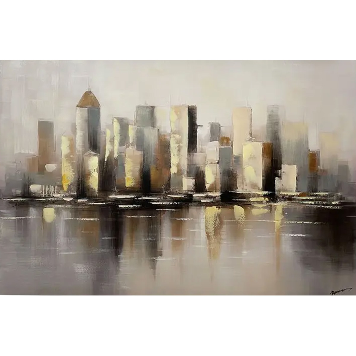 SCENERY INART CANVAS PAINTING 80X3X120CM