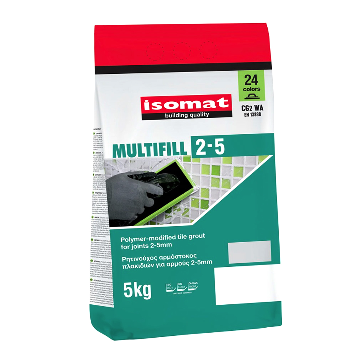 ISOMAT TILE GROUT MULTIFILL 2-5