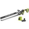 RYOBI HEDGE SHEAR SET WITH BATTERY 2 AH AND CHARGER