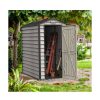 DURAMAX GARDEN SHED STORE PRO 175Χ120CM BLACK/GRAY - Image 2
