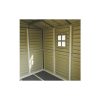 DURAMAX GARDEN SHED WOODSIDE V2 10.5 X 8 IVORY/BROWN - Image 5