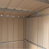 DURAMAX METAL GARDEN HOUSE 8'X6 'BROWN - Image 3