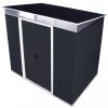 DURAMAX METAL GARDEN HOUSE SKYLIGHT 8'X6 ' ANTHRACITE