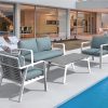 L.H GARDEN SET 4PCS ALUMINUM GARDEN LOUNGE - Image 2