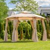 GAZEPO TENT D3,6ΧH2,7 CIRCULAR WITH SLIDING CLOSE - Image 2