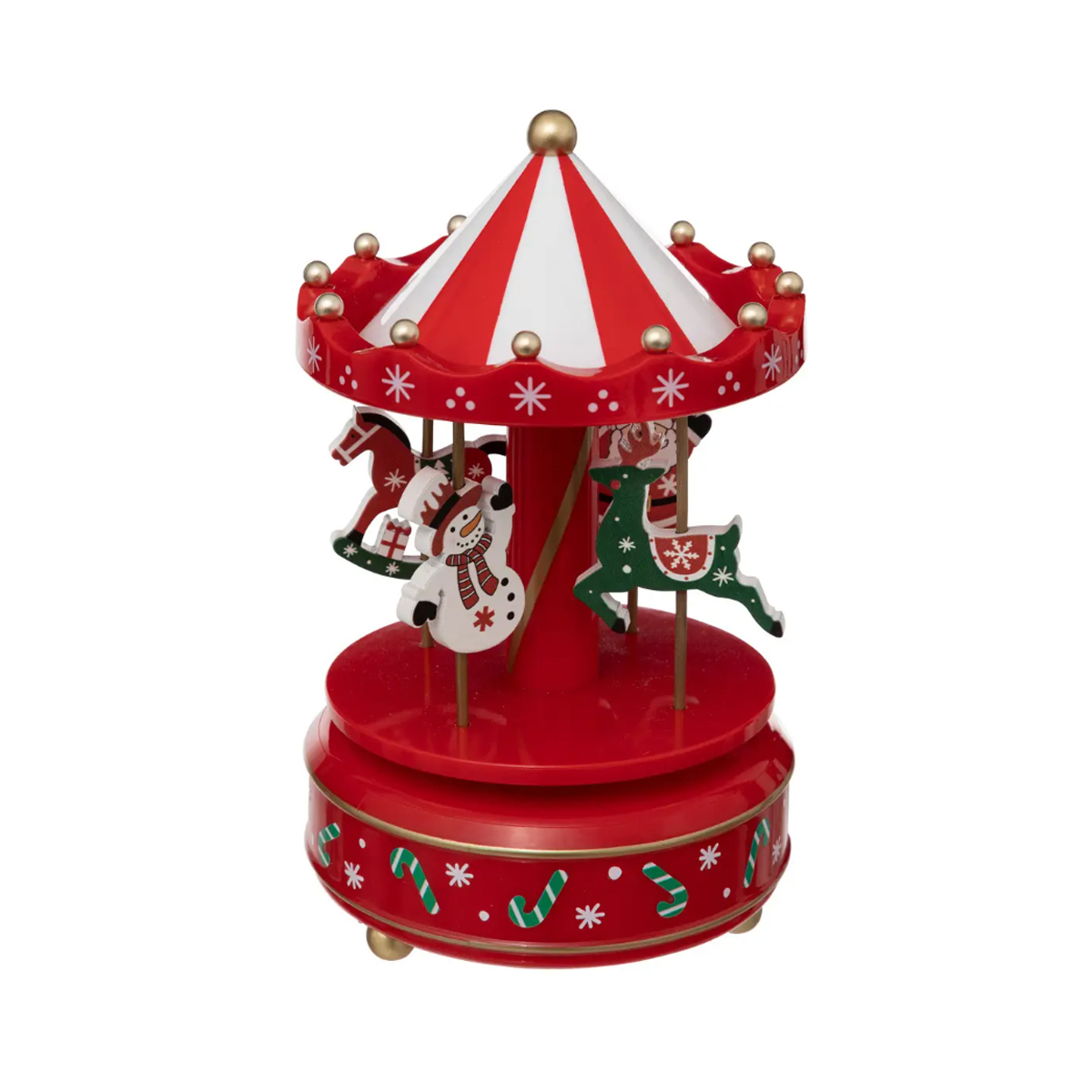 CHRISTMAS CAROUSEL 11X H.18CM
