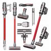 PUPPYOO ELECTRIC VACUUM CLEANER VC STICK 415W 60MINS RED - Image 3