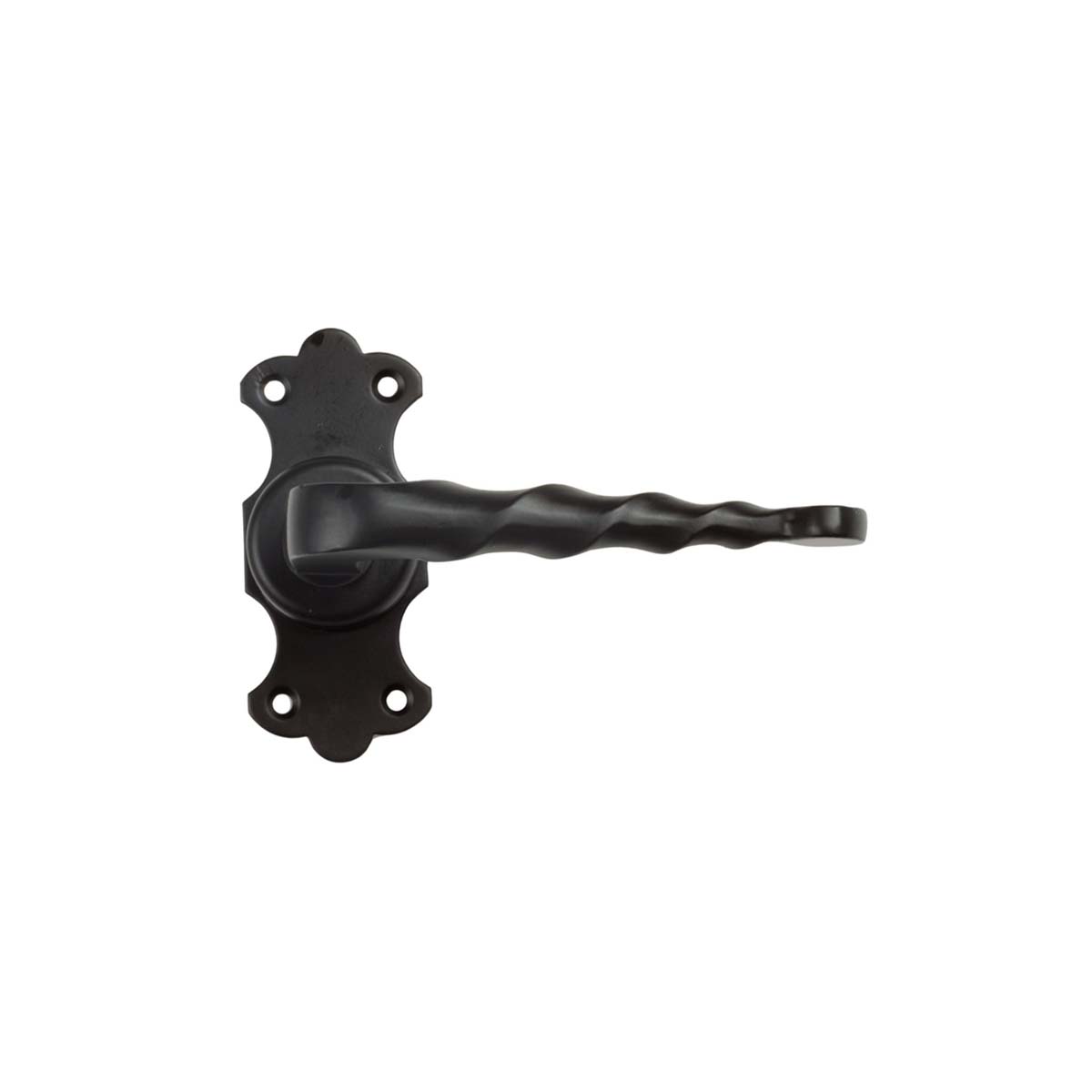 DOOR HANDLE 101K METALIC BLACK 100X42MM