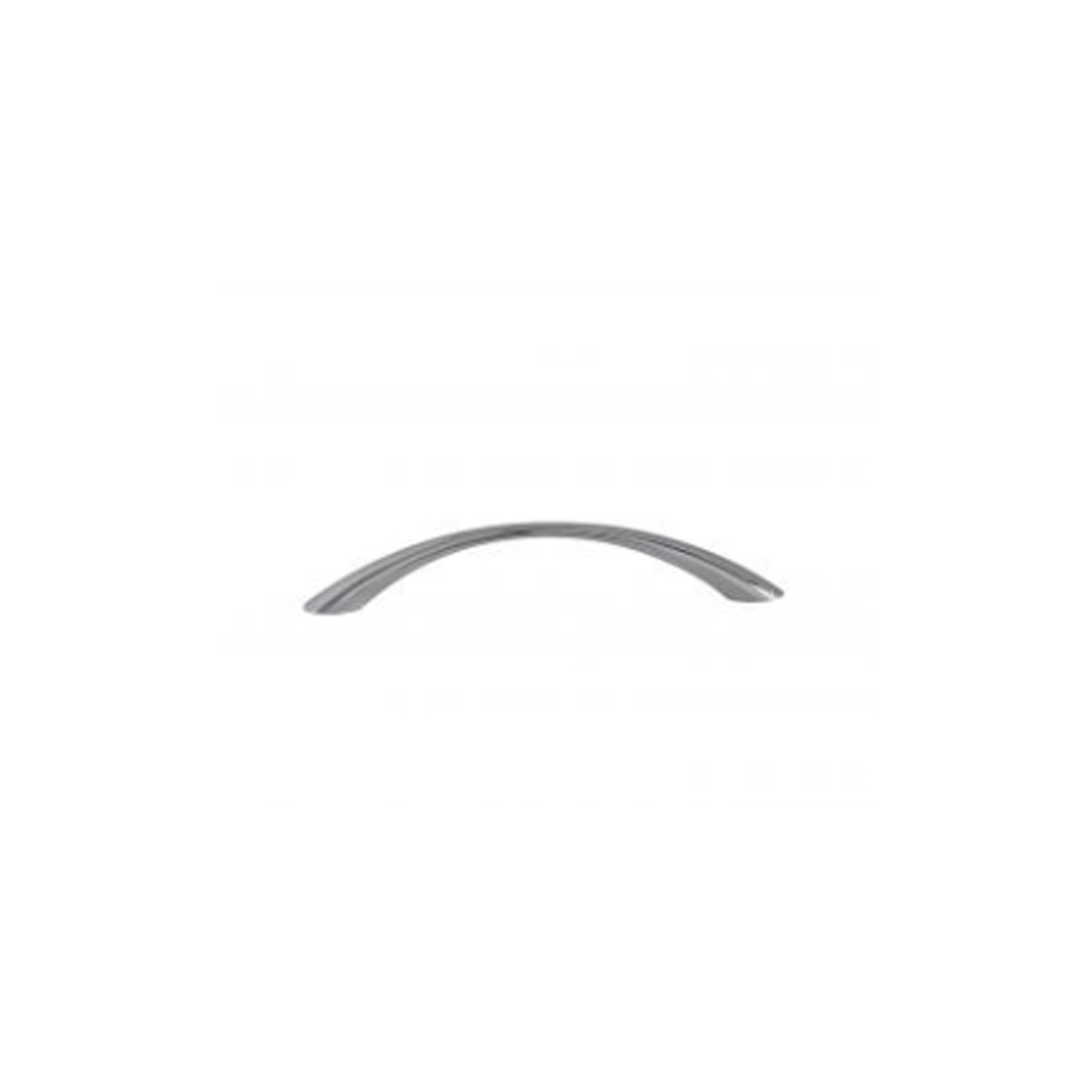 CURVED FURNITURE HANDLE B BEAUTY E160MM METAL SILVER