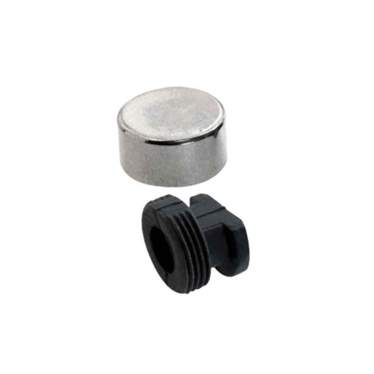 BRONZE GLASS SHELF HOLDER. CHROMIUM
