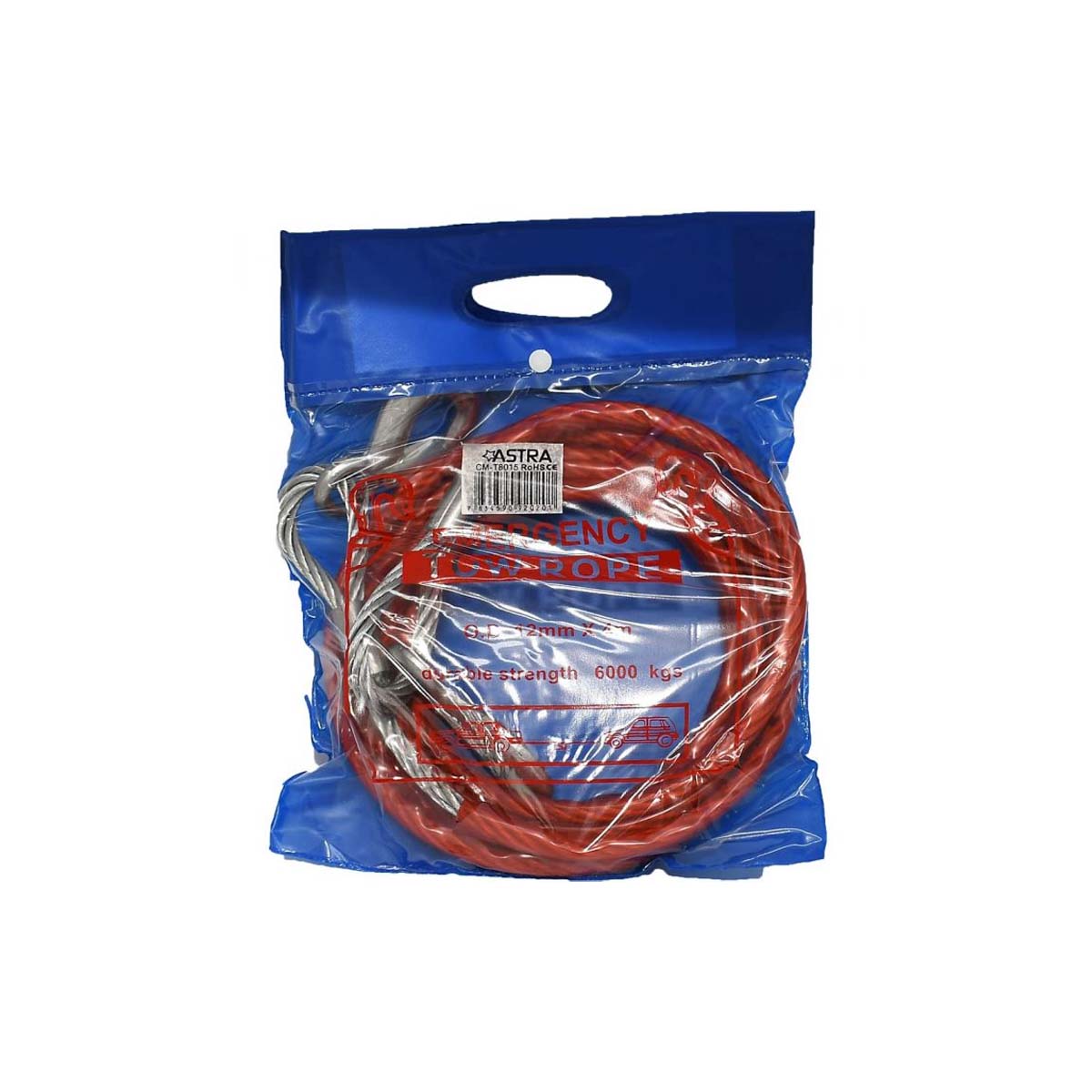 CAR PULLER WITH WIRE ROPE 4M 6000KG