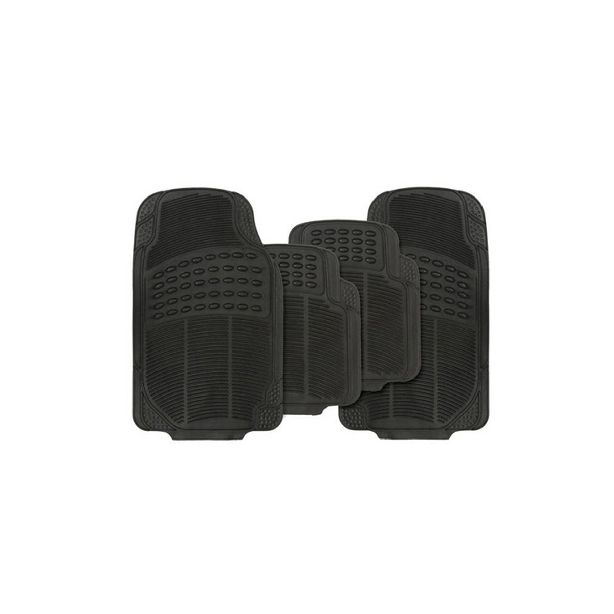 AUTOMAX UNIVERSAL CAR MATS BLACK SET X 4