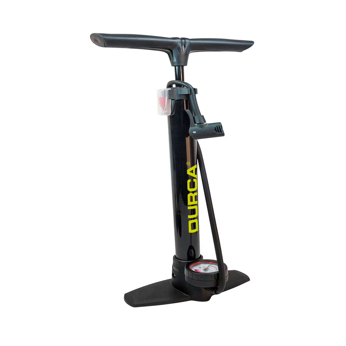 DURCA BICYCLE AIR PUMP (DOUBLE TIP & MANOMETER)
