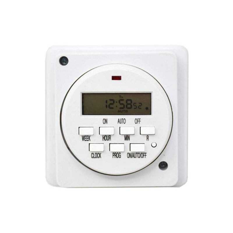 DIGITAL TIMER WALL SWITCH 16A - Mr.Bricolage Cyprus