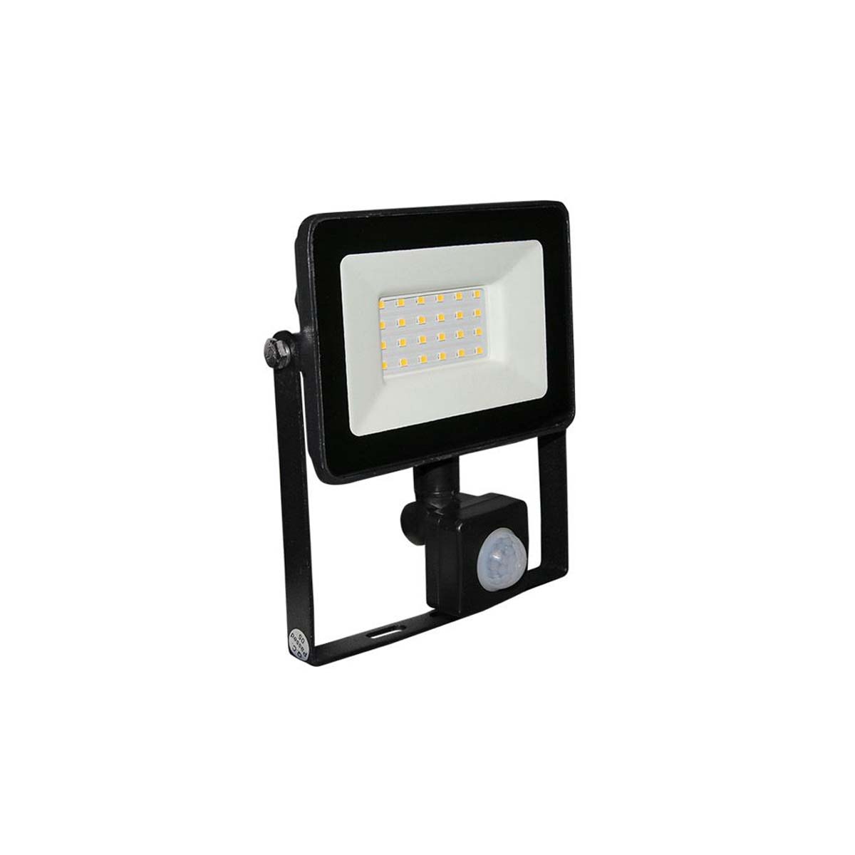 LED FLASHLIGHT WITH MOTION DETECTOR 20W 230V 4100K IP65 BLACK 3-3702011