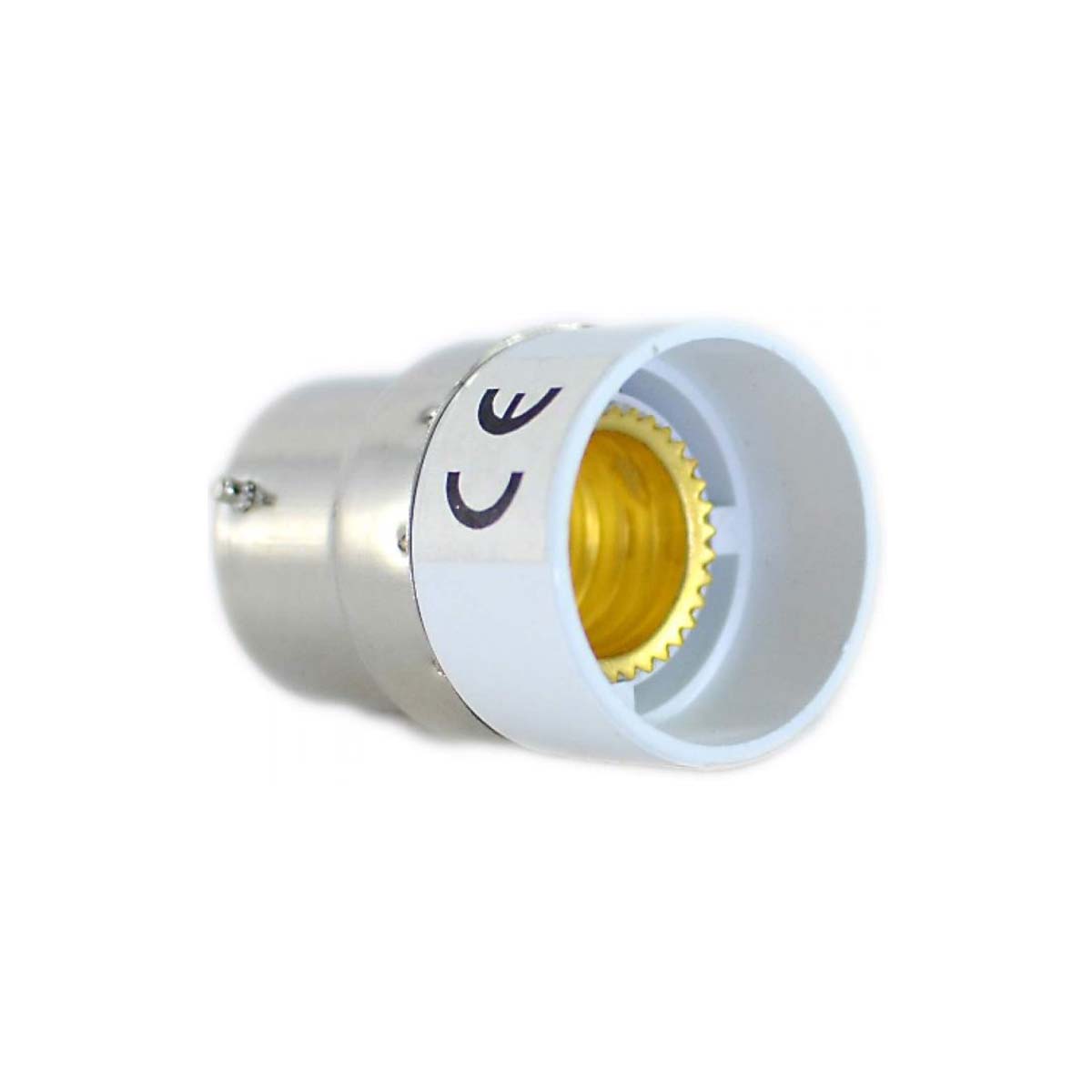 TRANSFORMER B22 IN E14 PLASTIC WHITE