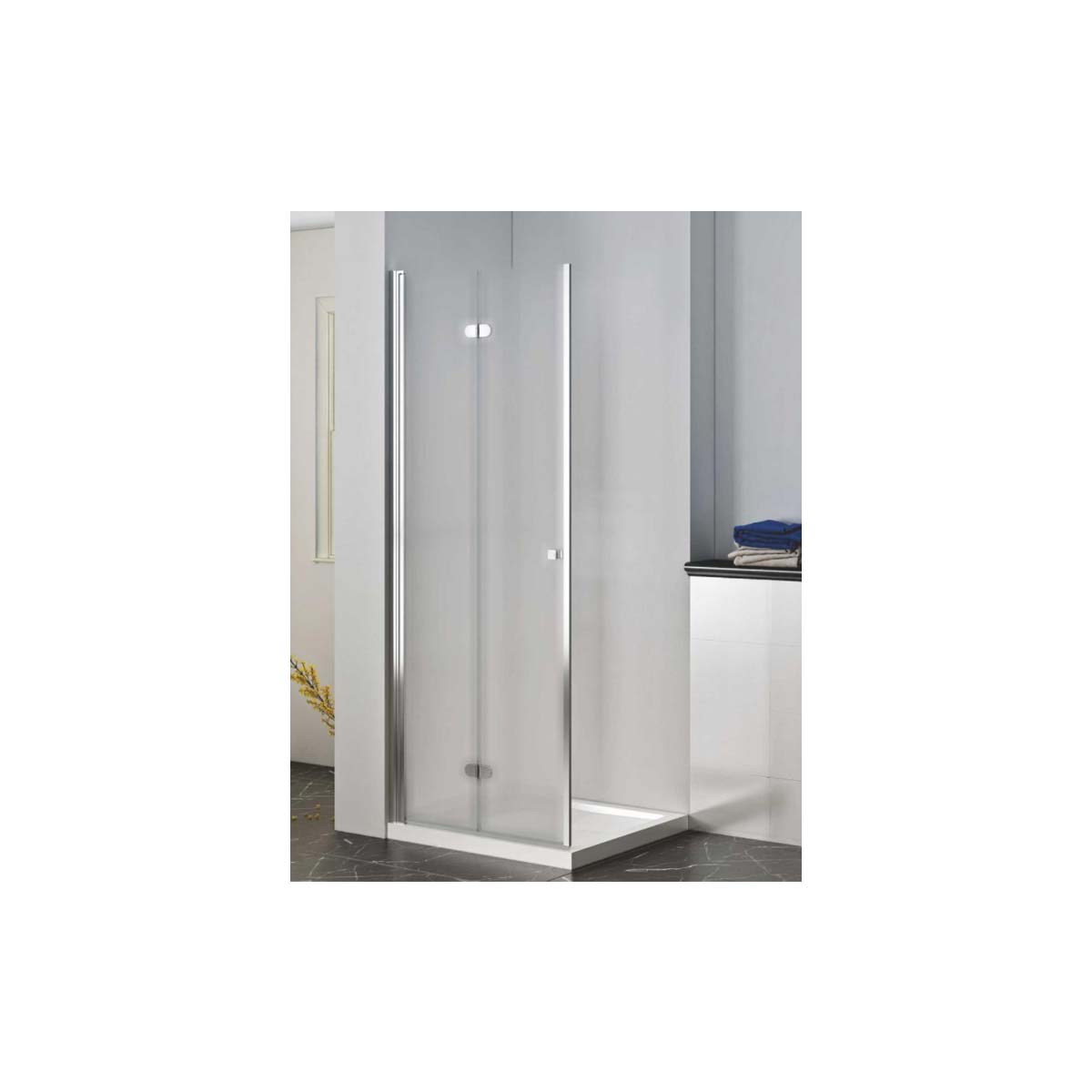 INTER CERAMIC GLASS BATHROOM DOOR ΜΑΤ