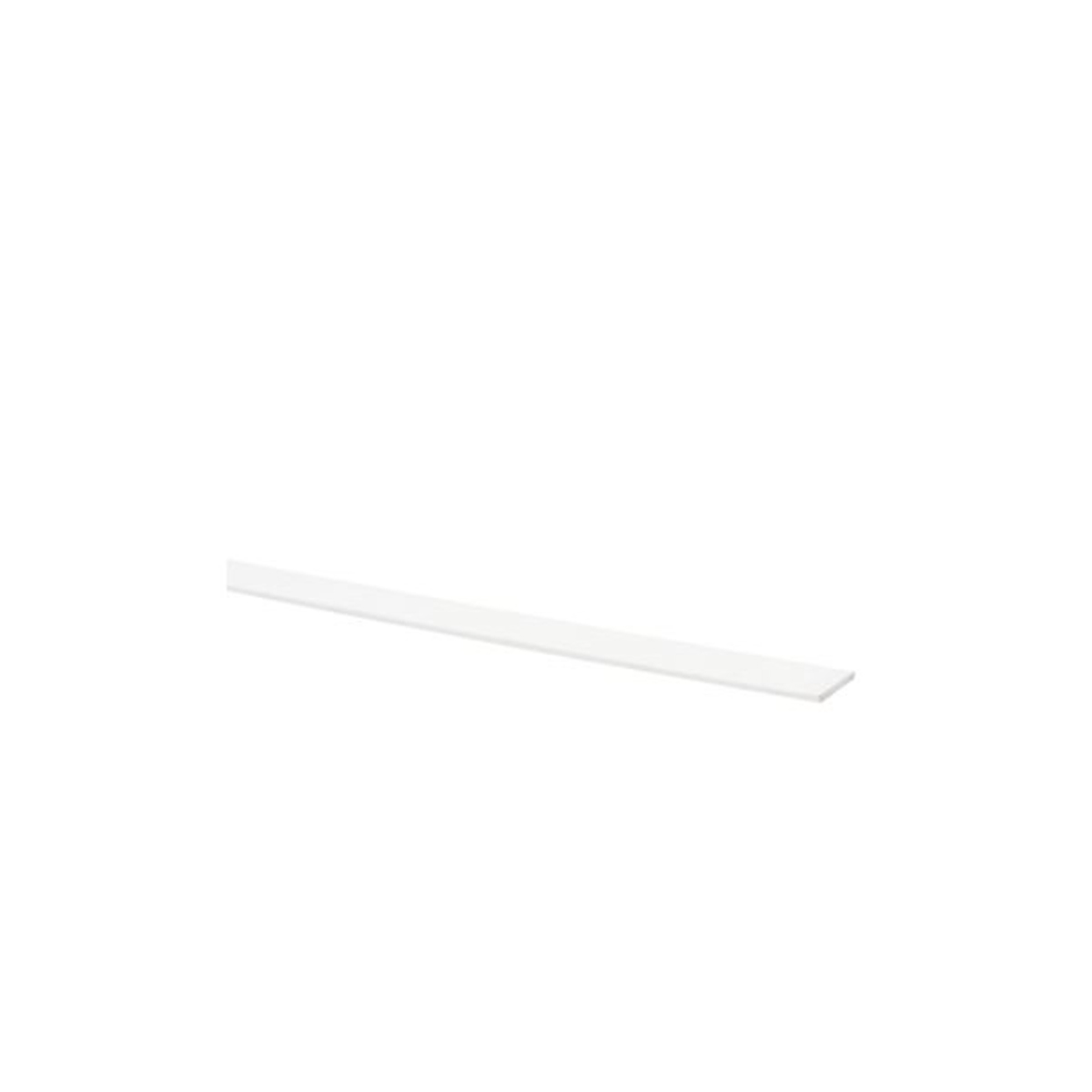 PVC PROFILE COVERING WHITE
