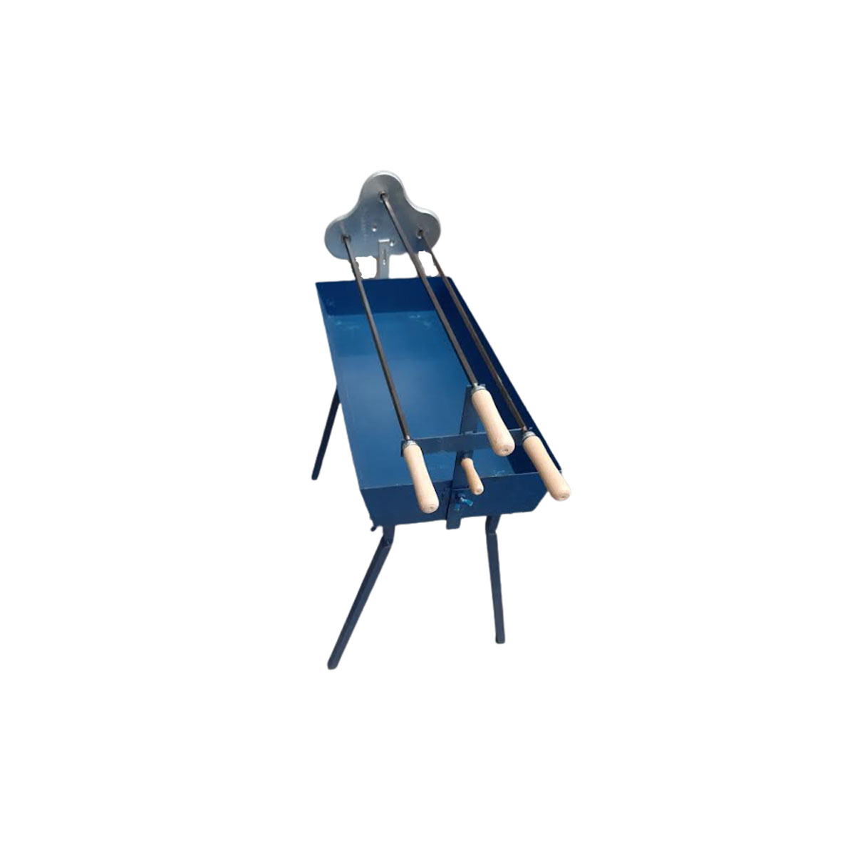 CHARCOAL BBQ SET WITH 3 SKEWERS 70 X 32 X 60CM