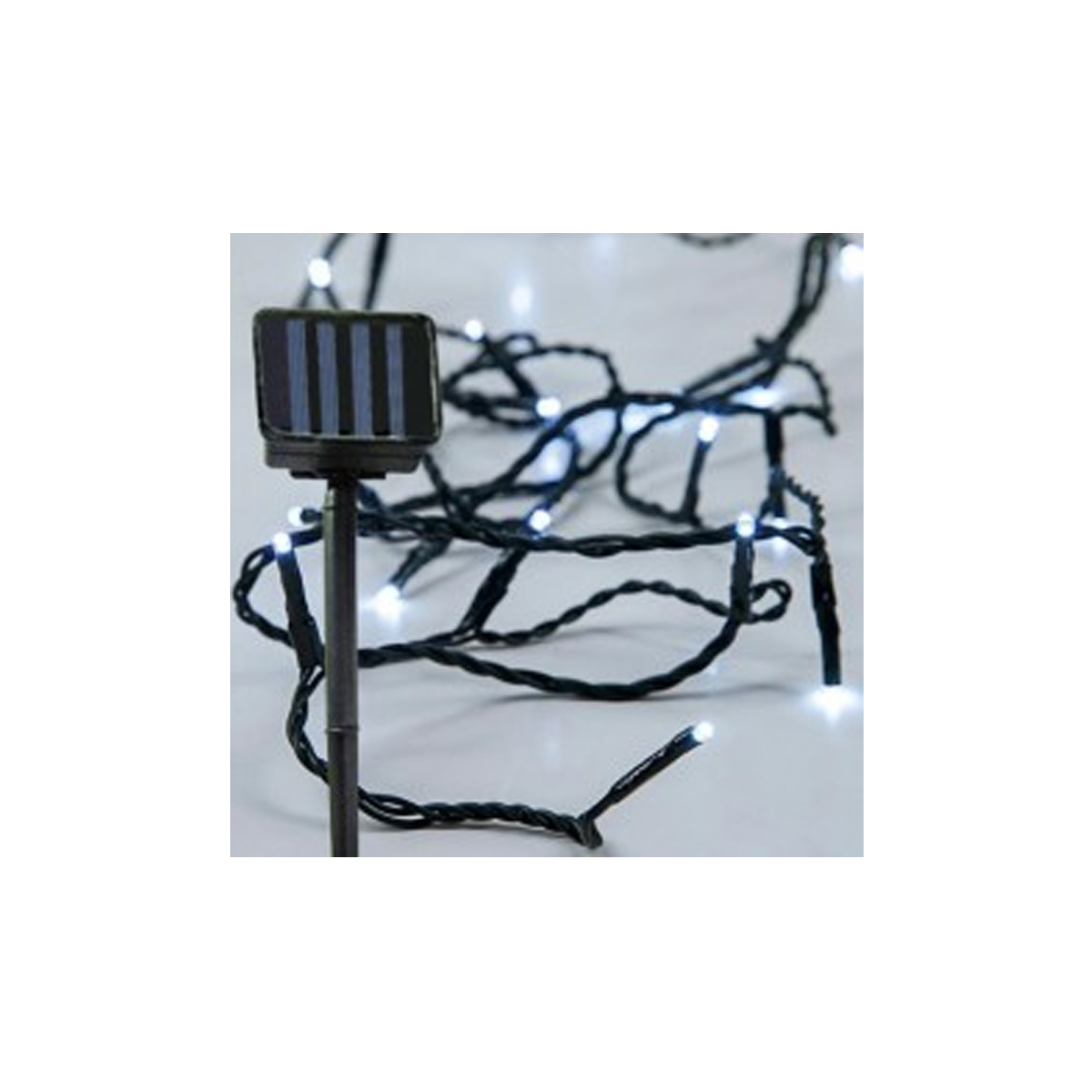 CHRISTMAS LIGHTS 96 WITH PHOTOVOLTAIC PANEL OUTDOOR LIGHTING