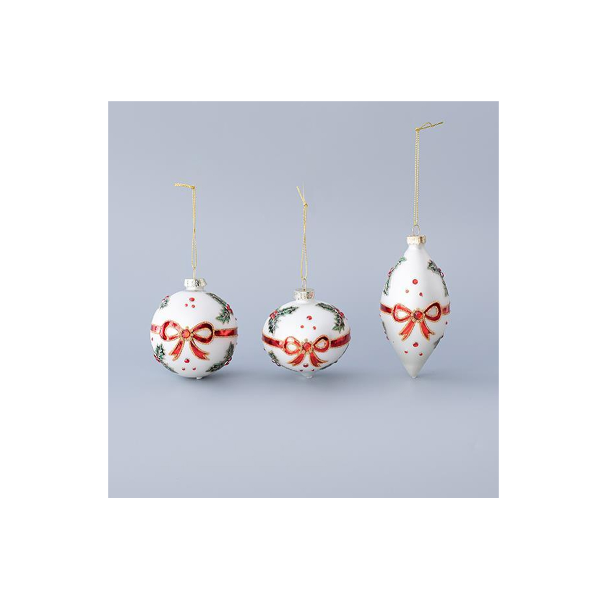 ΧΡΙΣΤΟΥΓΕΝΝΙΑΤΙΚΟ ΚΡΕΜΑΣΤΟ ΣΤΟΛΙΔΙ Σ 3 ΣΧΗΜΑΤΑ 4ΤΕΜ