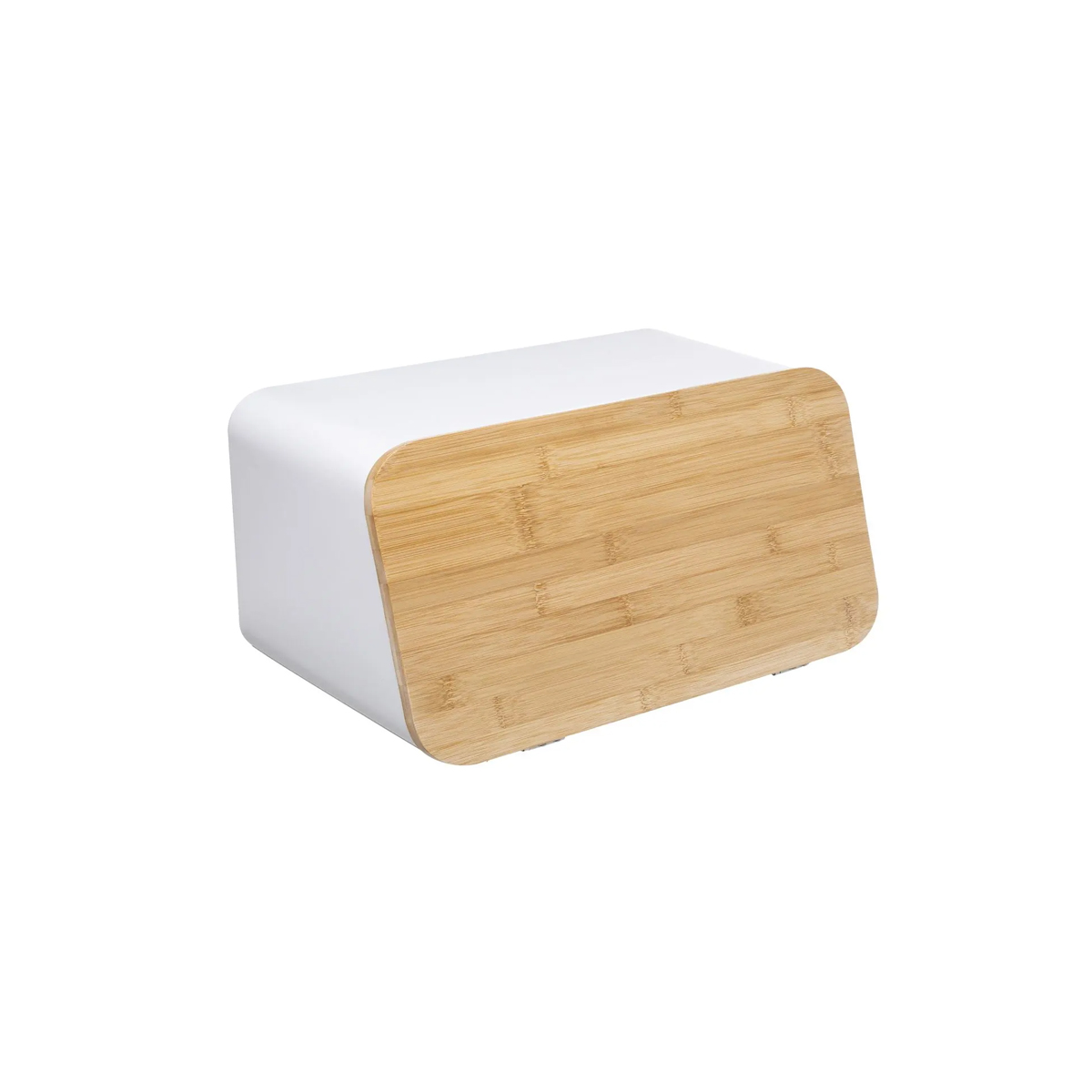 BREAD BOX WITH CUTTING BOARD WHITE