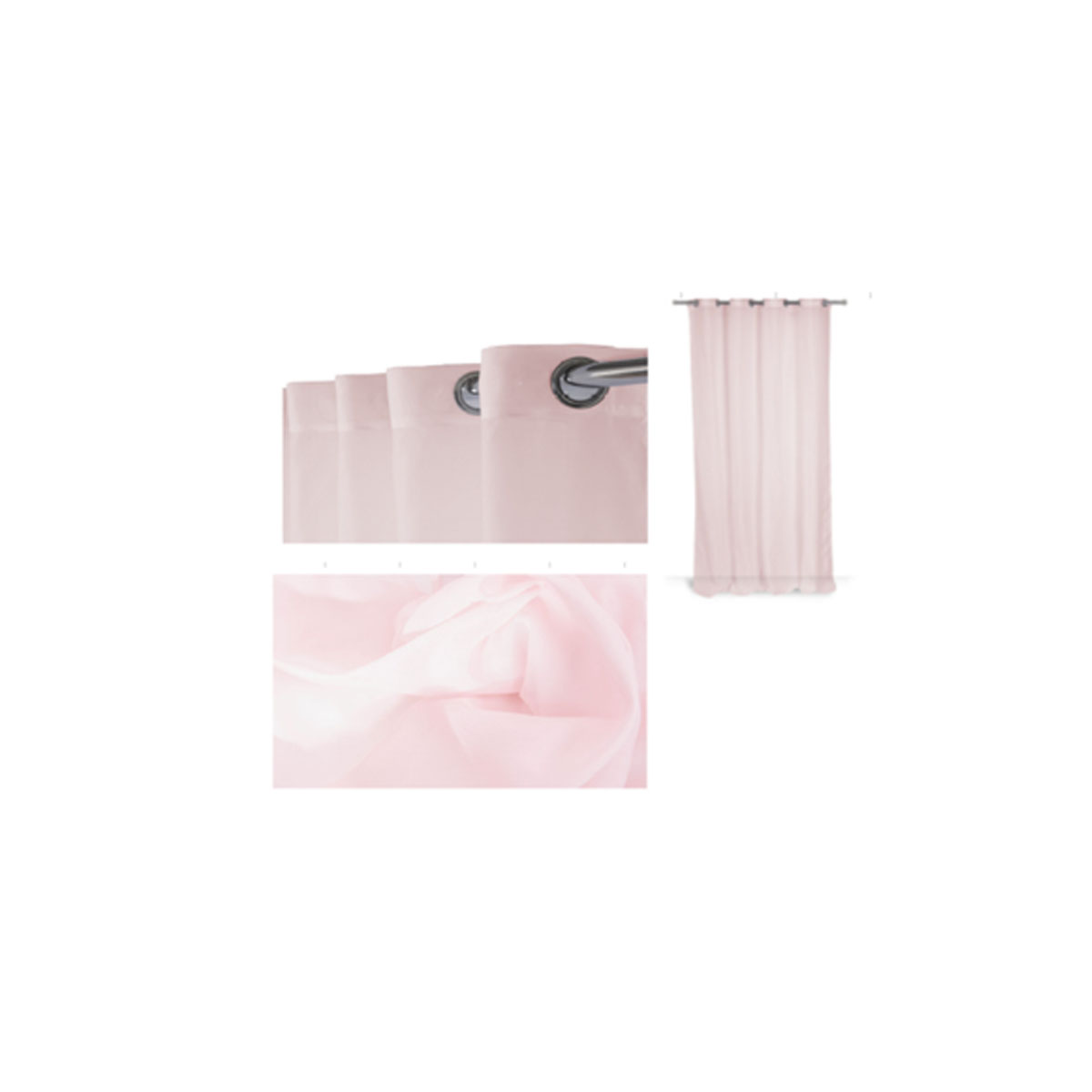 READY CURTAIN 140X280CM PEPITA