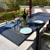 AURORE EXTENDABLE TABLE 135/270X90CM CHARCOAL - Image 3