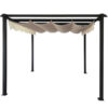 PERGOLA 3X3M ALUMINUM