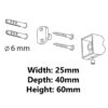 SINGLE HANGER FUTURA METALLIC - Image 2