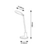 TEKLA LED OFFICE LIGHT 10W WHITE - Image 2