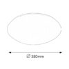 CEILING LAMP LUCAS LED 24W D38 IP44 WHITE - Image 3