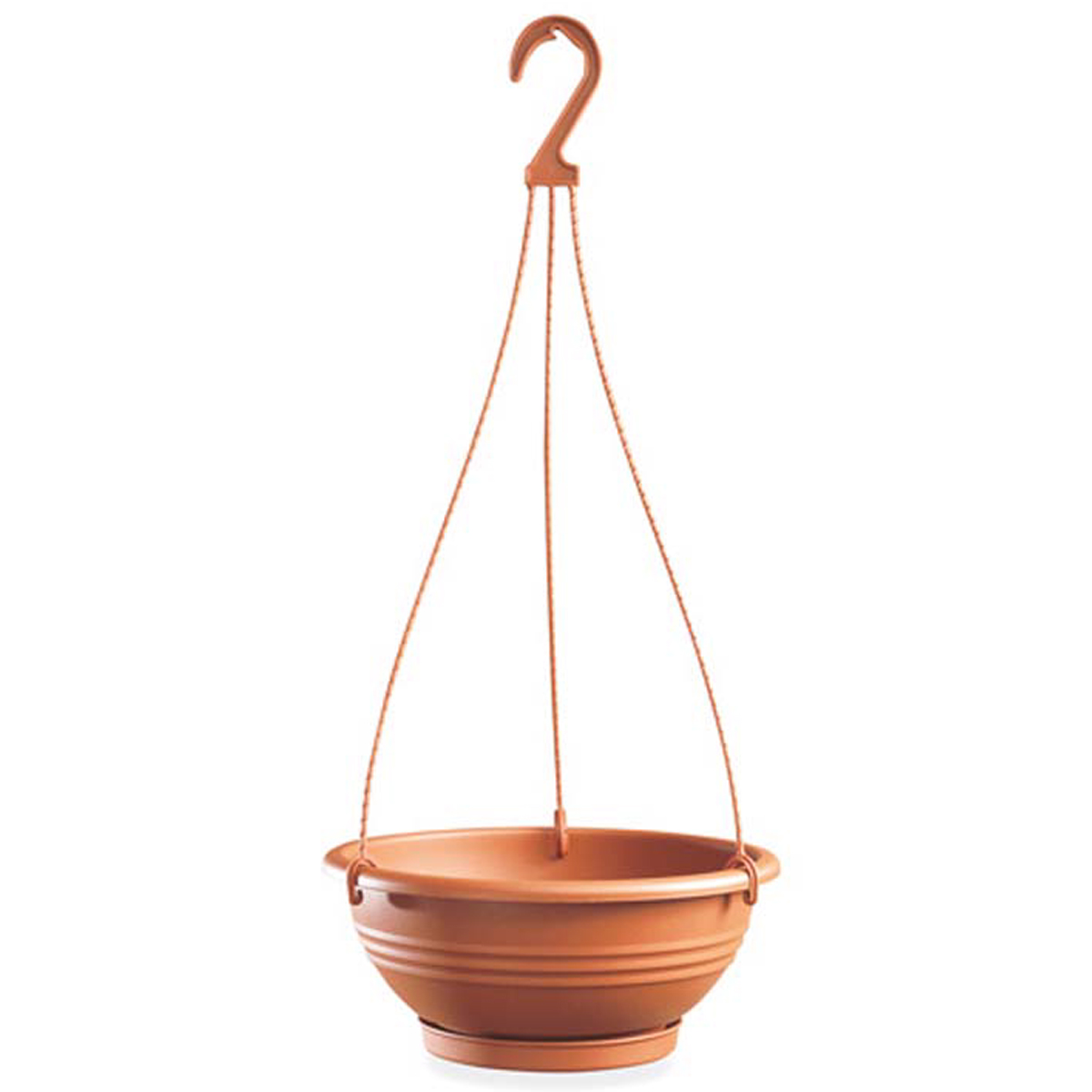 HANGING POT EOLIA PLASTIC TERRACOTA