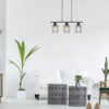 MIROSLAW PENDANT LIGHTING BLACK 3 LIGHTS - Image 3