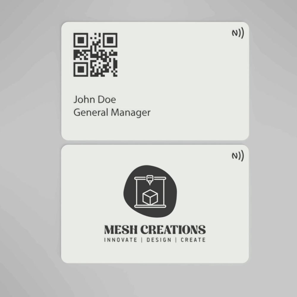 3D Printed NFC Business Cards