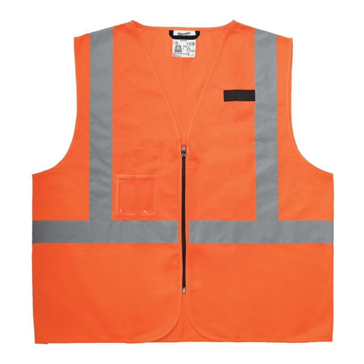 MILWAUKEE ORANGE HIGH-VIS VEST CONTRACTOR