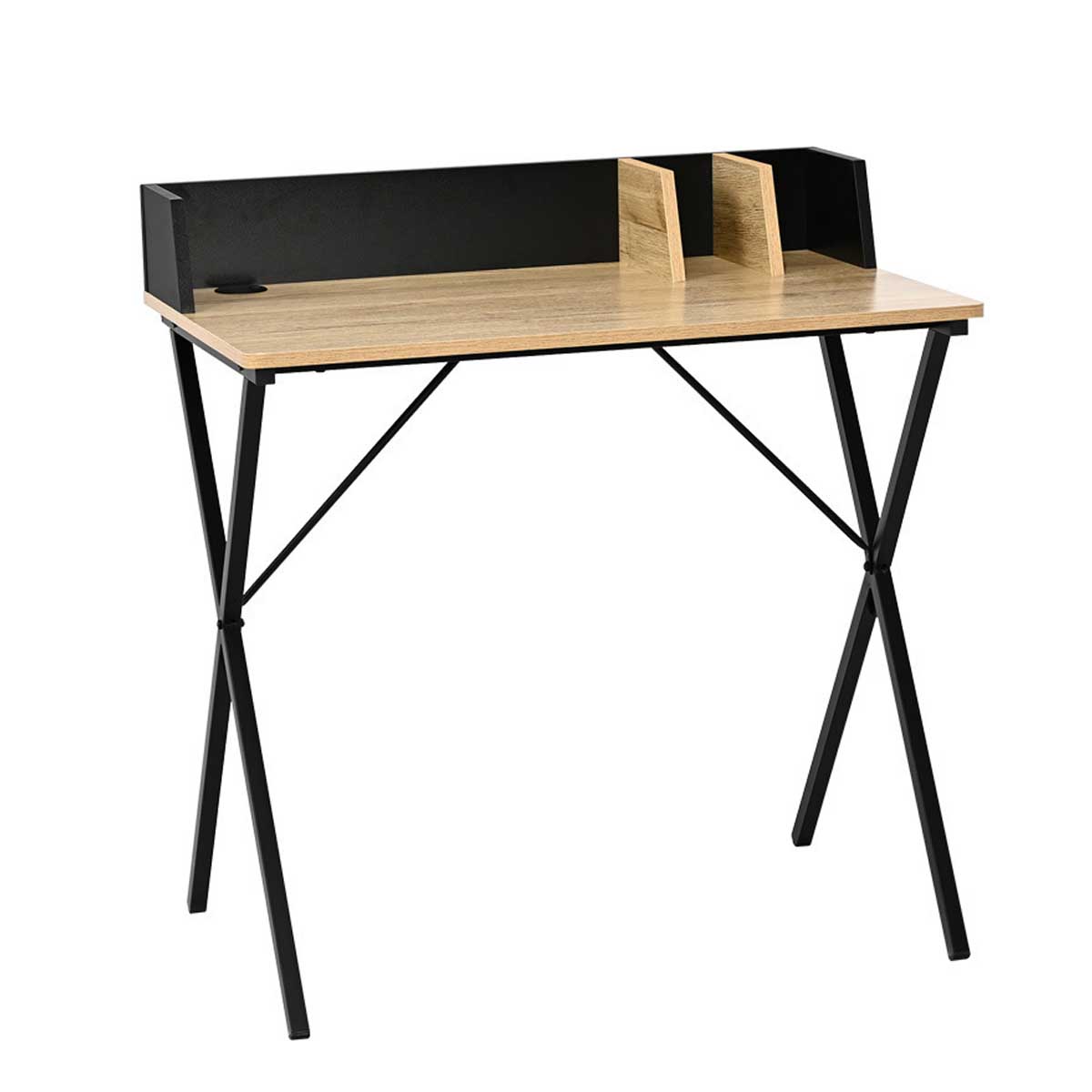 ZERVAN PAKOWORLD OAK SHADE WORK DESK 80X50X84CM
