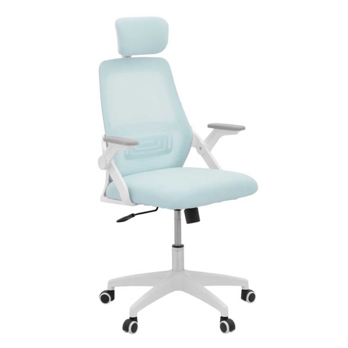 OFFICE CHAIR PEJA PAKOWORLD MESH WHITE FRAME 58X60X107-117CM
