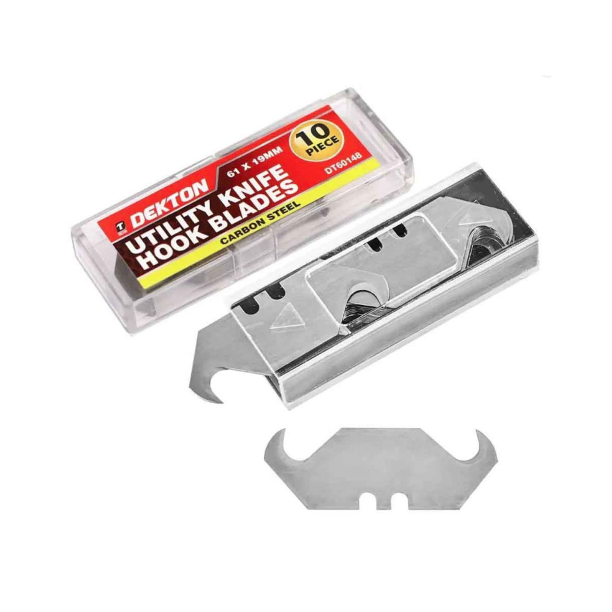 DEKTON UTILITY REPLACEMENT CARDBOARD BLADES 61X19MM 10PCS