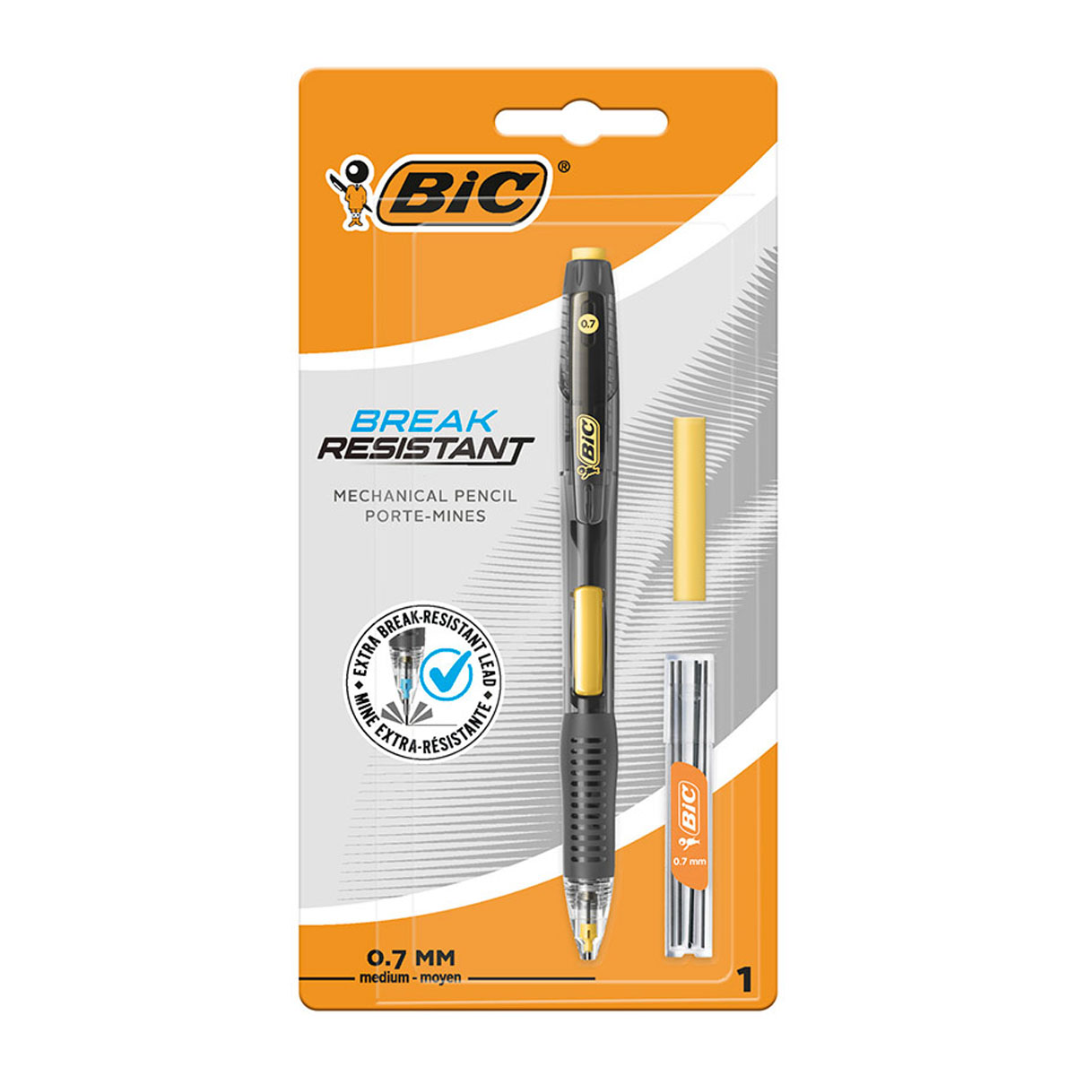 BIC BREAK RESIST MECHANICAL PENCIL 0.7