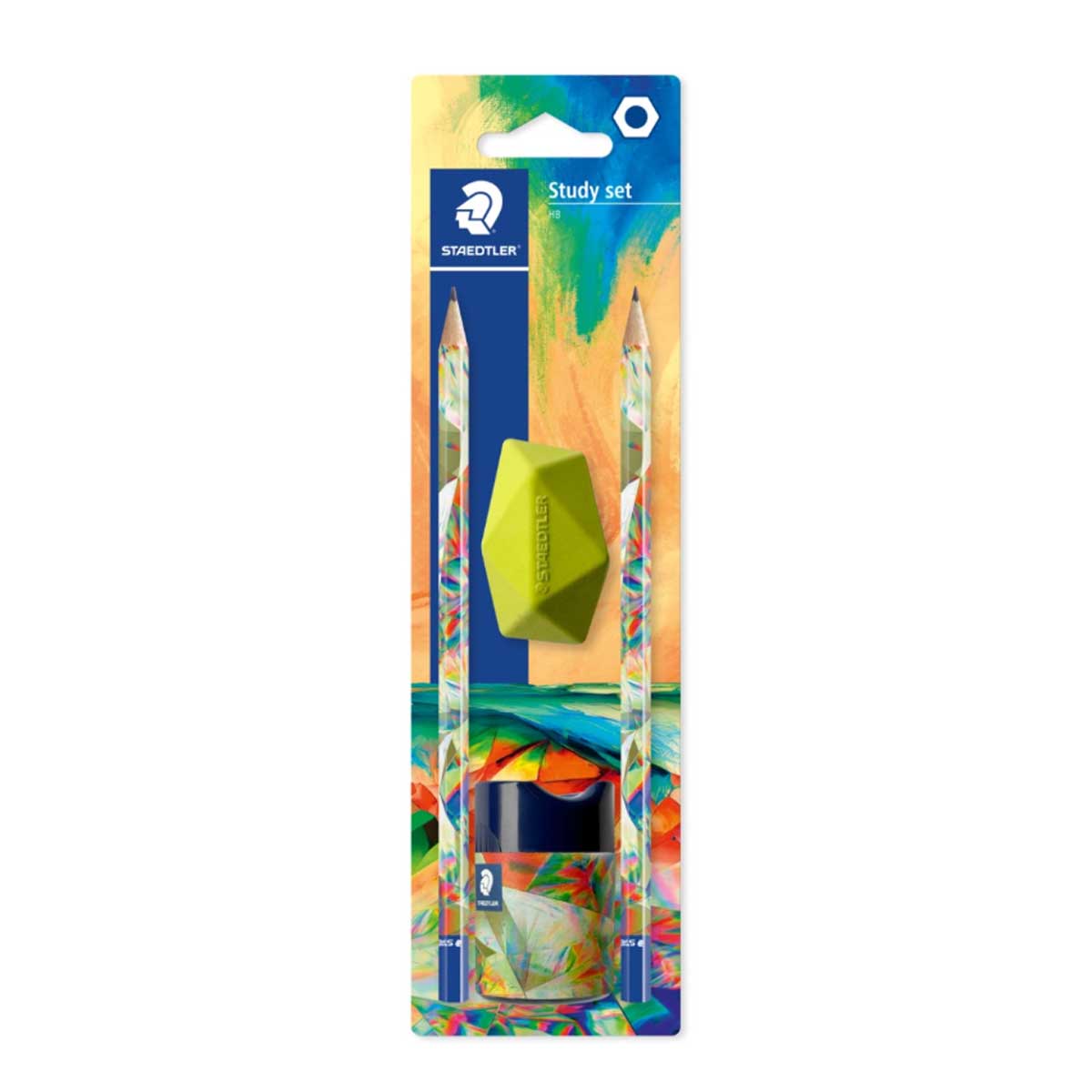 STAEDTLER STUDY SET 2 PENCILS 1 ERASER 1 SHARPER BC MULTIVERSE EDITION