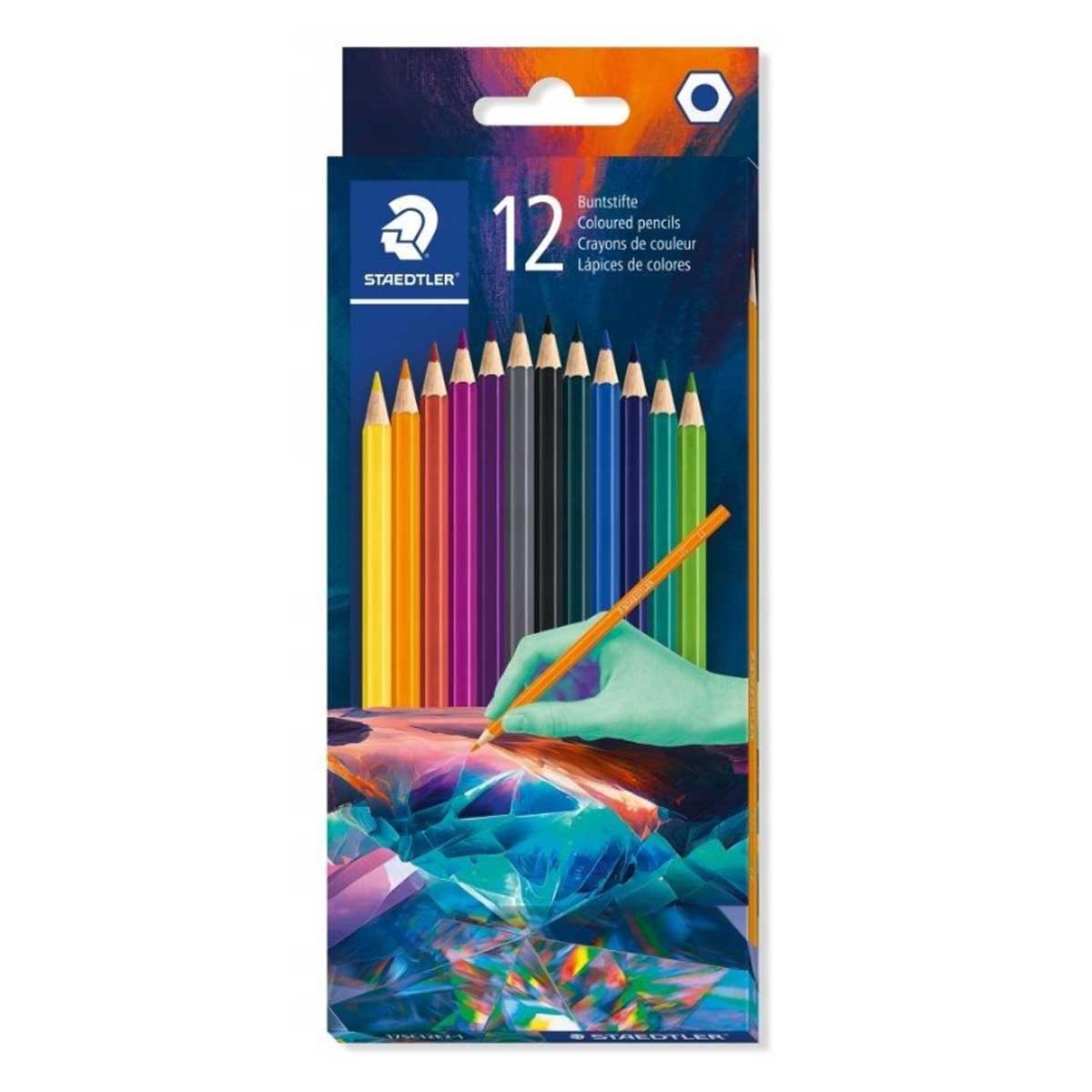 STAEDTLER COLORED PENCILS MULTIVERSE EDITION 12PCS