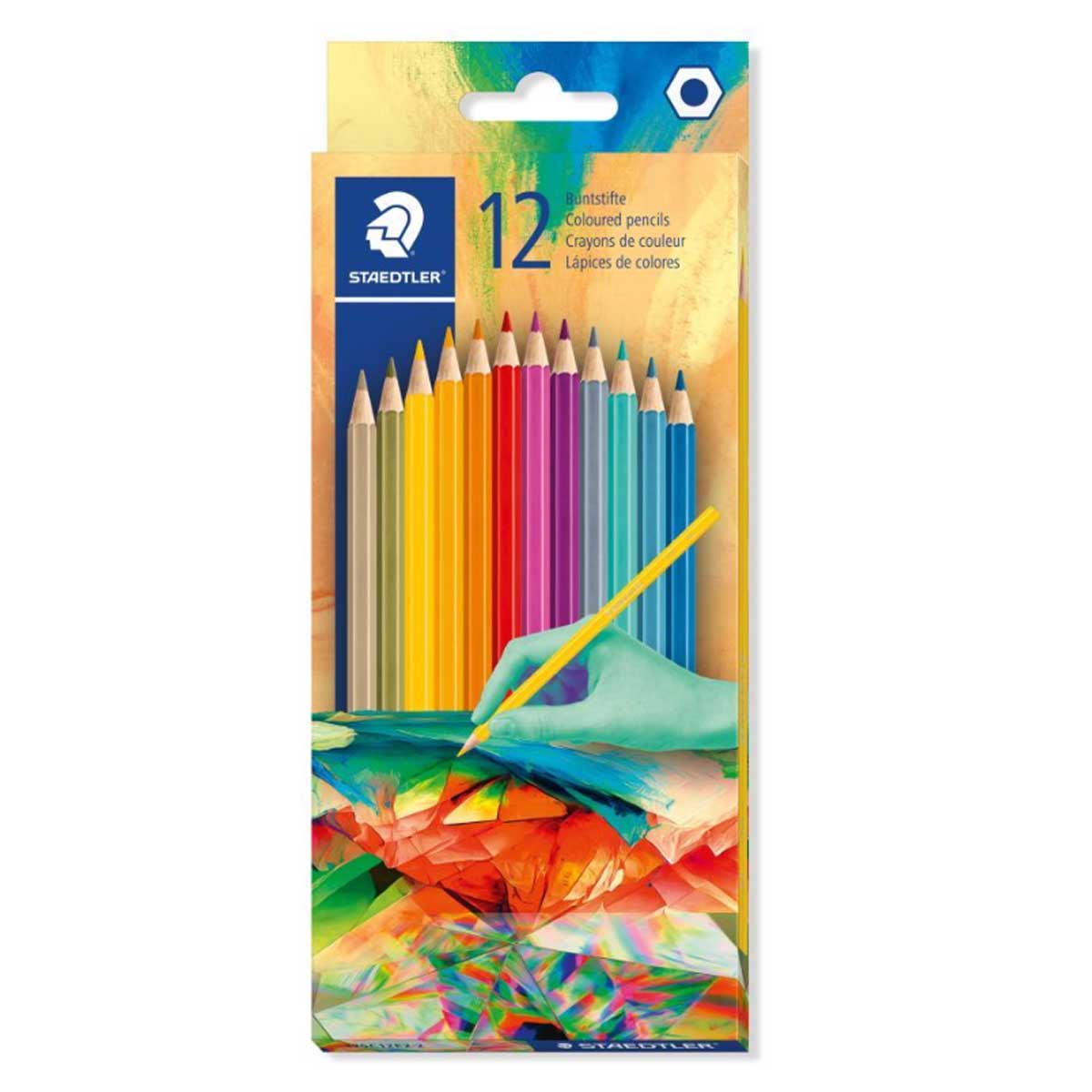 STAEDTLER COLORED PENCILS MULTIVERSE EDITION 12PCS